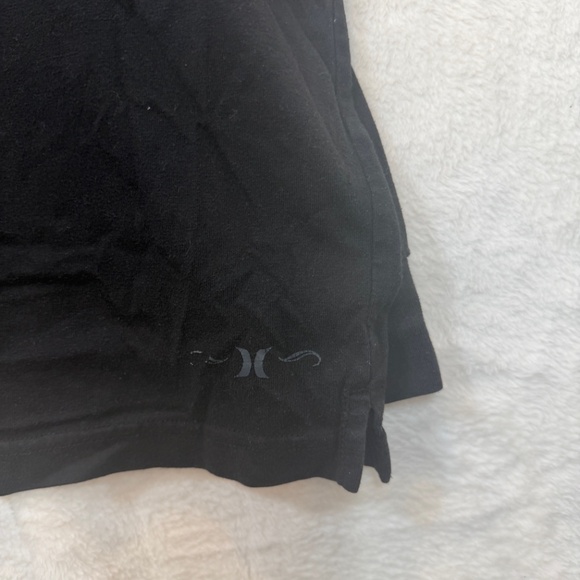 Hurley Long Sleeve Shirt Mens Size XL Black Collared Western Cowboy 1/4 Snap - Picture 8 of 9